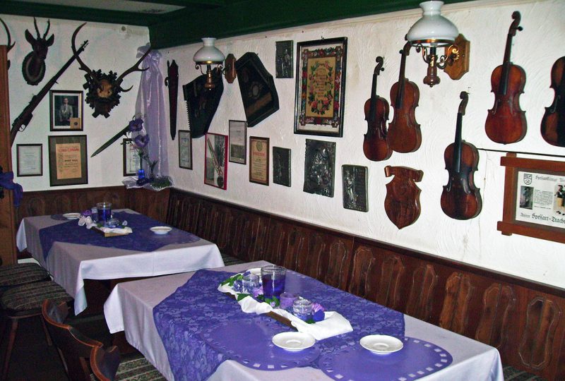 Pension Burger Gastraum